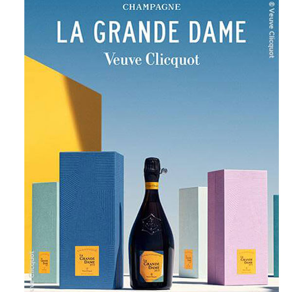 Veuve Clicquot La Grande Dame 2015 in Artist Geschenkbox 750 ml