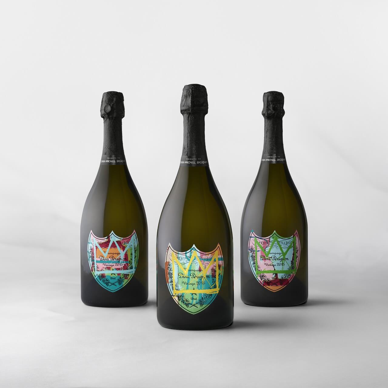 Dom Pérignon Vintage 2015 Limited Edition Jean-Michel Basquiat Yellow in Geschenkverpackung 750 ml