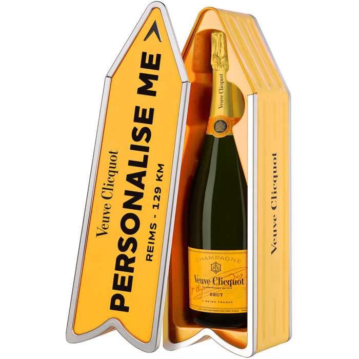 Veuve Clicquot YELLOW LABEL ARROW Personalise Me 750 ml