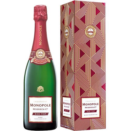 Heidsieck & Co Monopole Red Top Sec 750 ml in Geschenkverpackung
