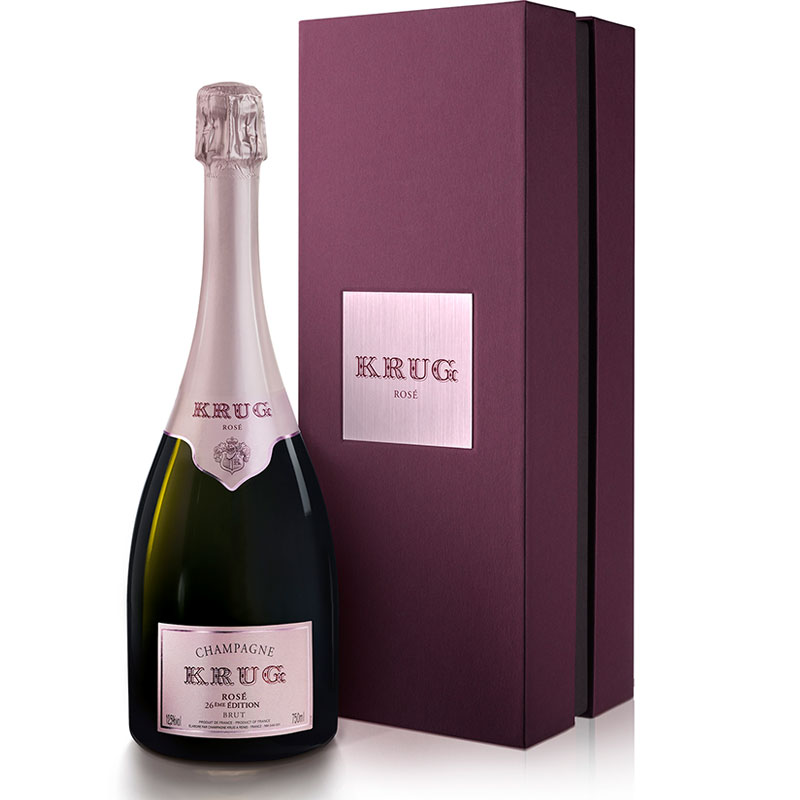Krug Rosé 750 ml in Geschenkverpackung