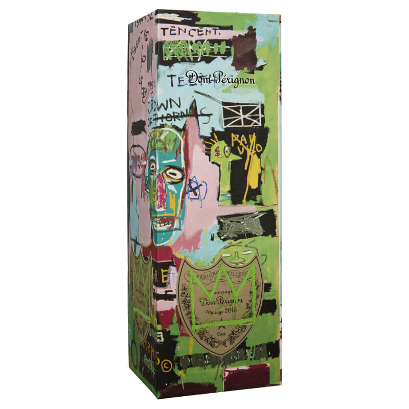 Dom Pérignon Vintage 2015 Limited Edition Jean-Michel Basquiat Green in Geschenkverpackung 750 ml