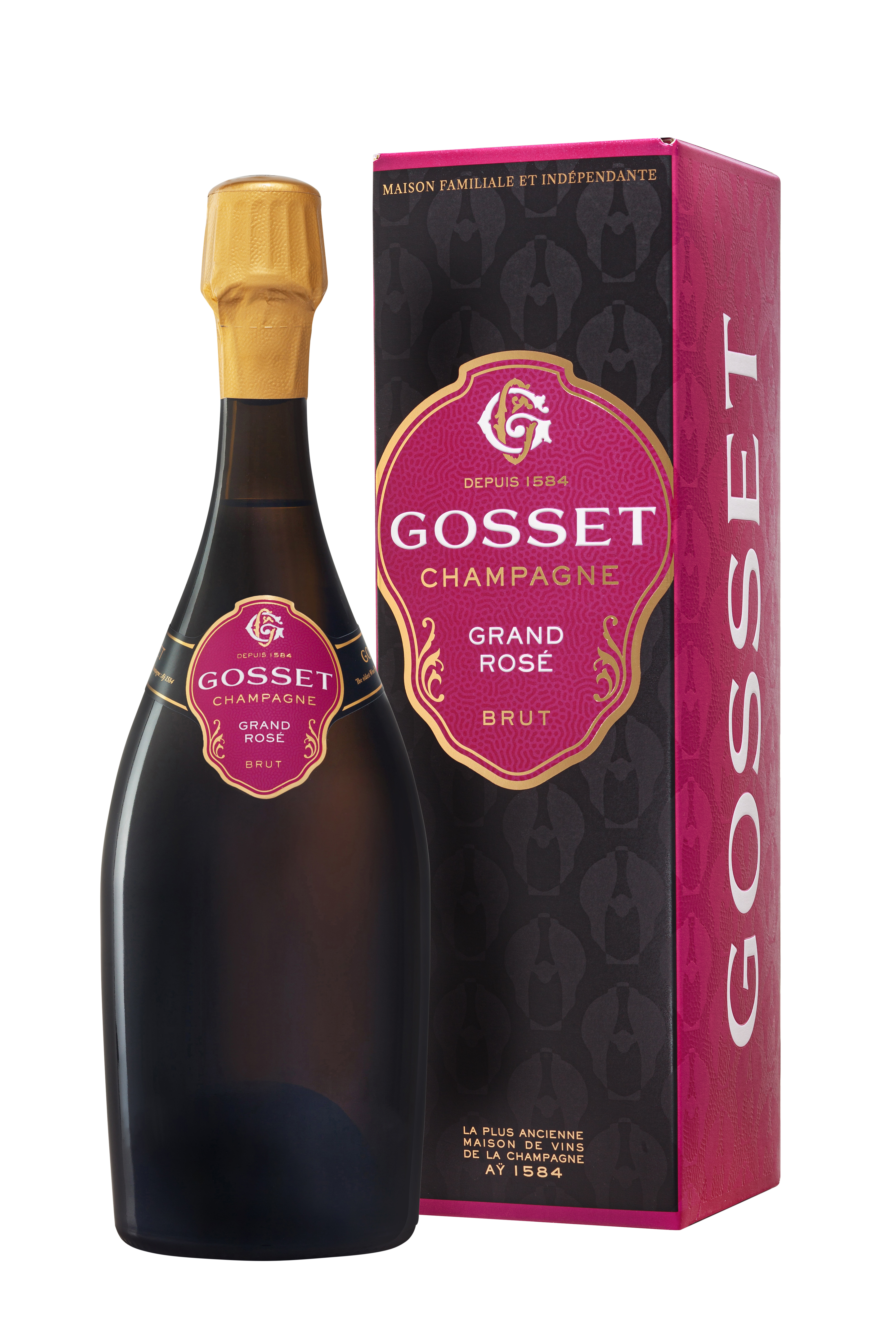 Gosset Grand Rosé Brut in Geschenkverpackung 750 ml