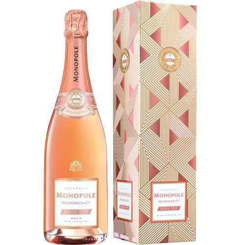 Heidsieck & Co Monopole Rosé Top in Gatsby Geschenkverpackung 750 ml