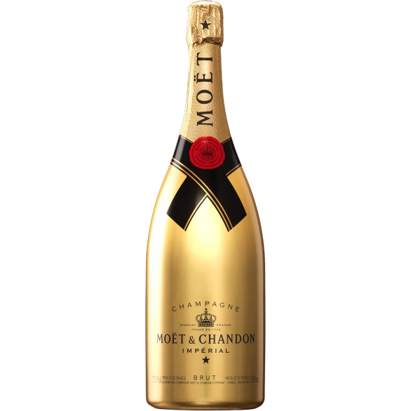 Champagner Moët & Chandon Brut Impérial Golden Sleeve 3D Touch Magnum 1,5 l