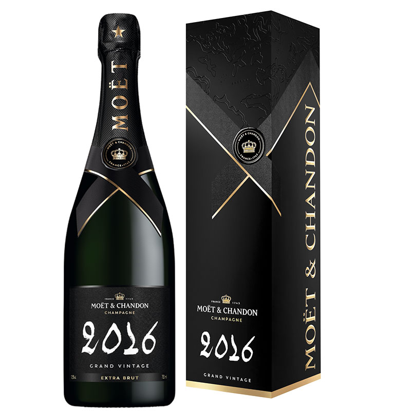 Moët & Chandon Grand Vintage 2016 in Geschenkverpackung 750 ml