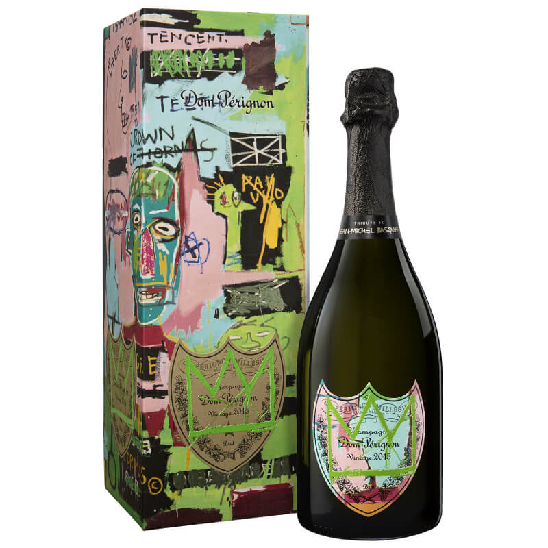 Dom Pérignon Vintage 2015 Limited Edition Jean-Michel Basquiat Green in Geschenkverpackung 750 ml