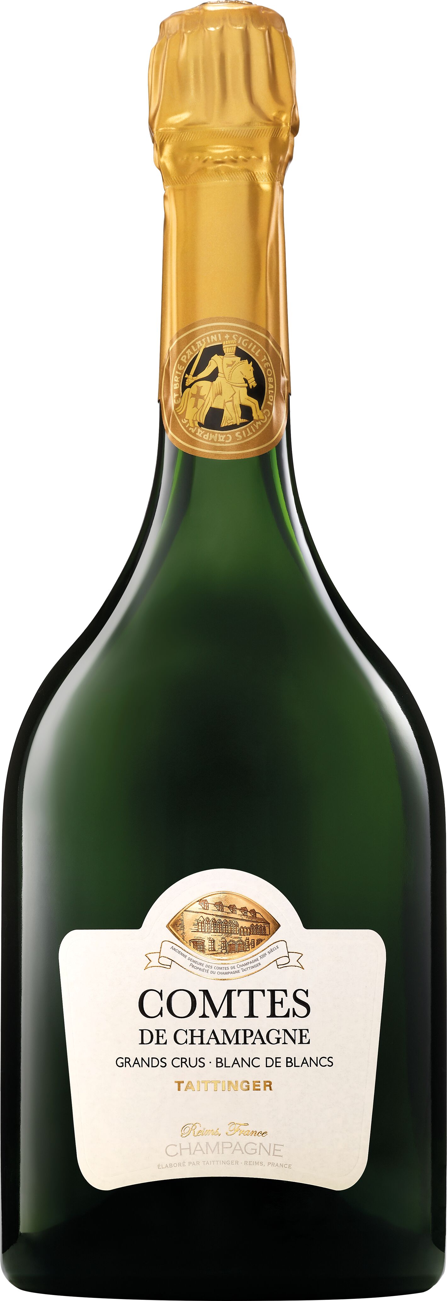 Taittinger Comtes de Champagne 2013 Blanc de Blancs 750 ml in luxuriöser Geschenkverpackung