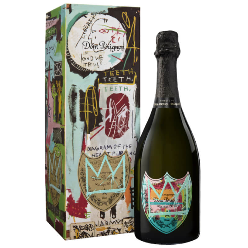 Dom Pérignon Vintage 2015 Limited Edition Jean-Michel Basquiat Blue in Geschenkverpackung 750 ml