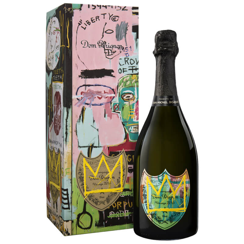 Dom Pérignon Vintage 2015 Limited Edition Jean-Michel Basquiat Yellow in Geschenkverpackung 750 ml